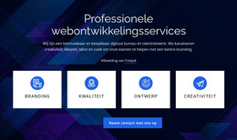 Webpagina Voor Professionele Webontwikkelingsservices