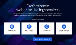 Professionele Webontwikkelingsservices - HTML Website Builder