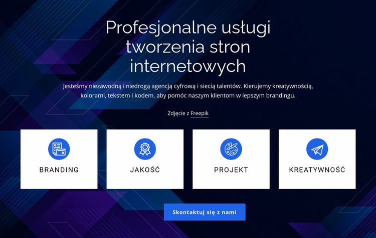 Profesjonalne usługi tworzenia stron internetowych Szablony do tworzenia witryn internetowych