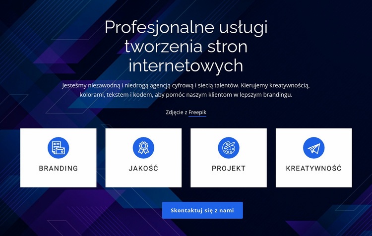 Profesjonalne usługi tworzenia stron internetowych Projekt strony internetowej