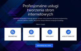 Strona Internetowa Dla Profesjonalne Usługi Tworzenia Stron Internetowych