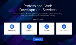 Webbutvecklingstjänster - HTML Website Builder