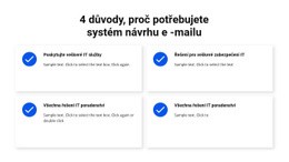 Služby Na Bílém Pozadí Šablona HTML CSS Responzivní