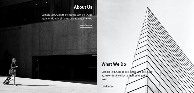 About building constructions CSS Template