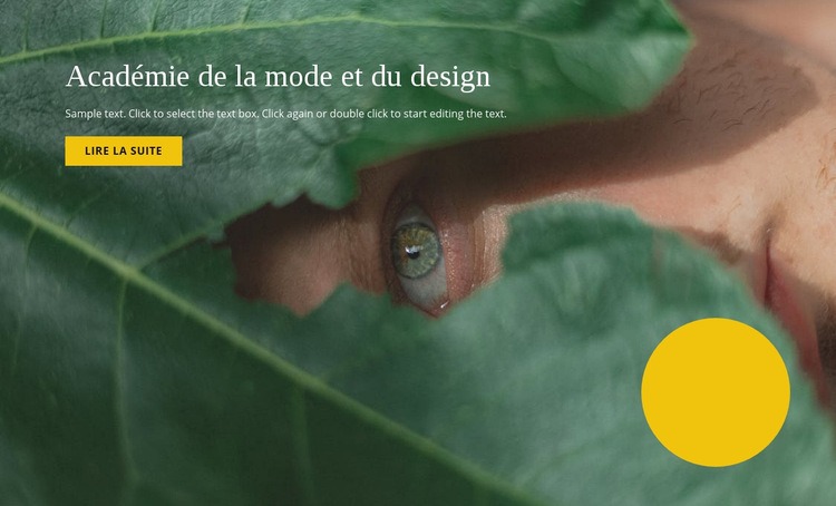 Le naturel à la mode Modèle HTML5