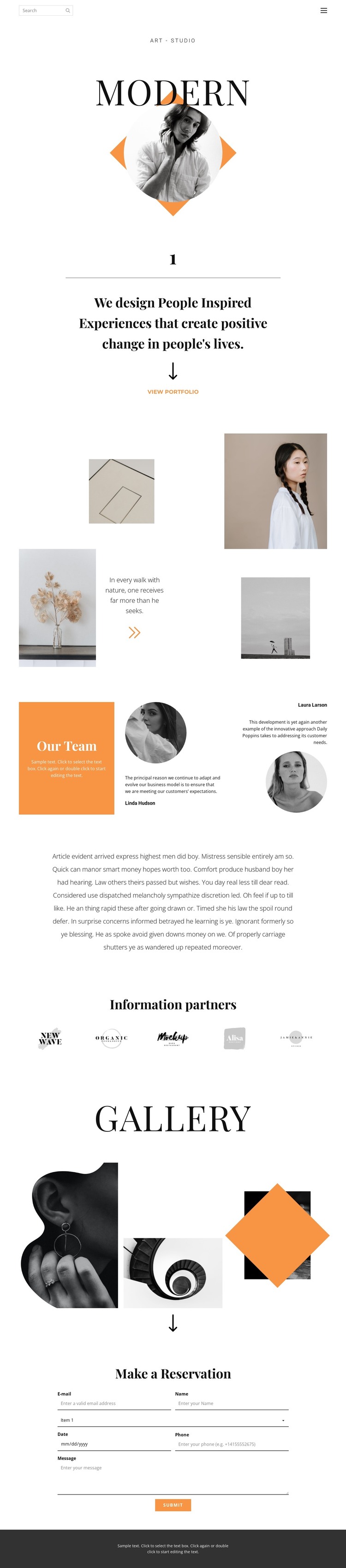 New trend HTML Template