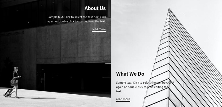 About building constructions HTML5 Template