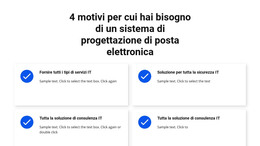 Pagina Di Destinazione Per Servizi Su Sfondo Bianco