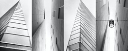 Galleria Con Architettura - Modello Di Una Pagina