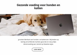 Gezonde Voeding Voor Huisdieren