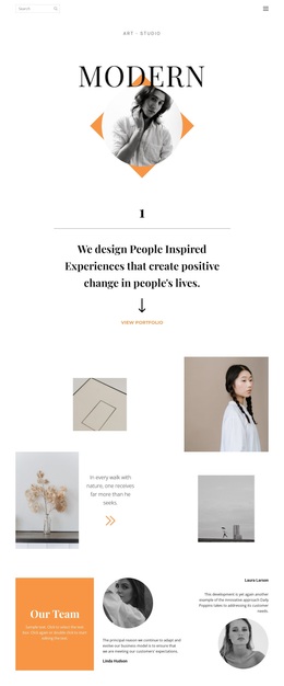 New Trend - Responsive Website Templates