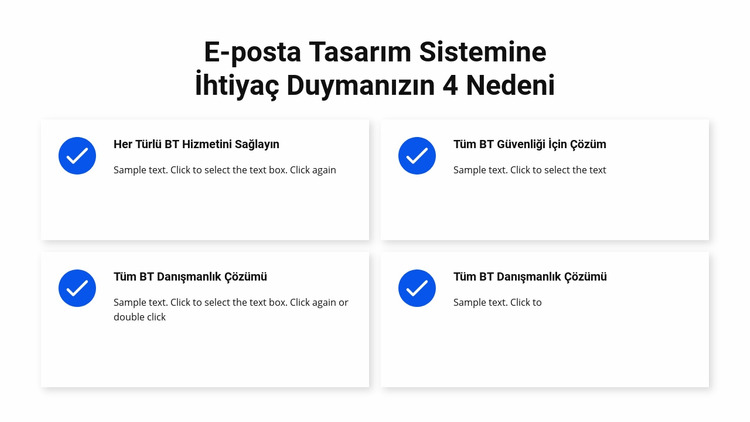 Beyaz zemin üzerine hizmetler Joomla Şablonu