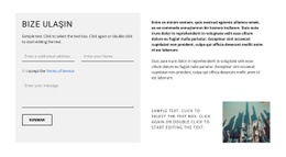 Şirket Iletişim Bilgileri Oluşturma - Güzel Şablonlar Oluşturun
