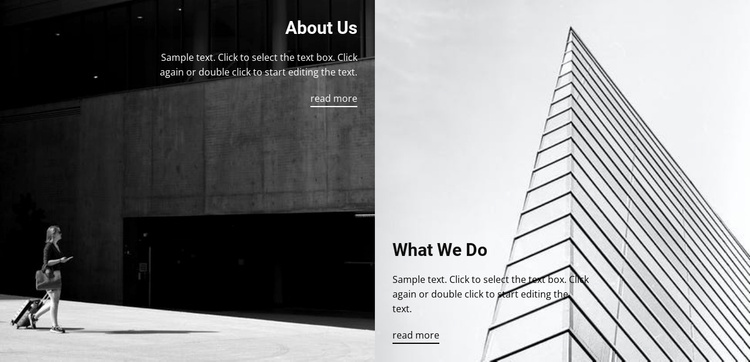 About building constructions Website Template