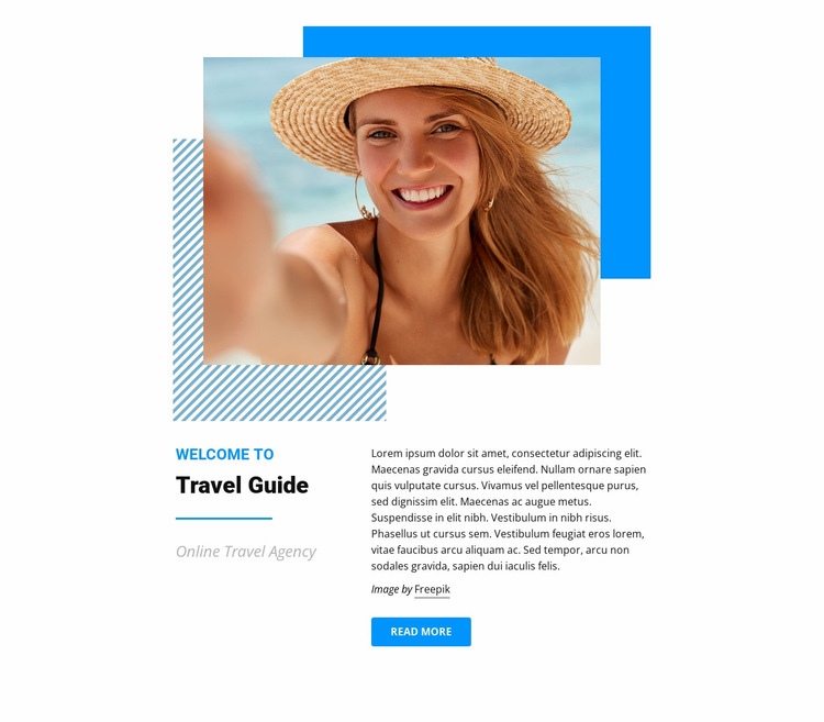 Turism i Thailand Html webbplatsbyggare