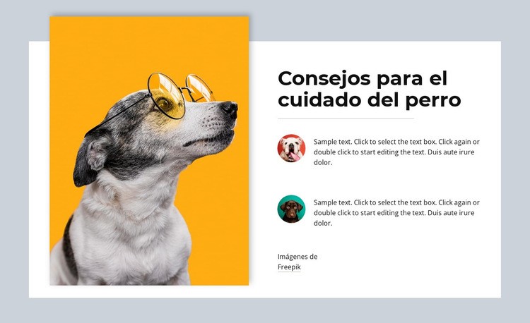 Realmente amo a las mascotas Plantillas de creación de sitios web