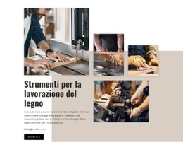 Il Costruttore Di Siti Web Più Creativo Per Industria Della Lavorazione Del Legno