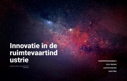 Exclusieve Sjabloon Voor Één Pagina Voor Innovatietechnologie