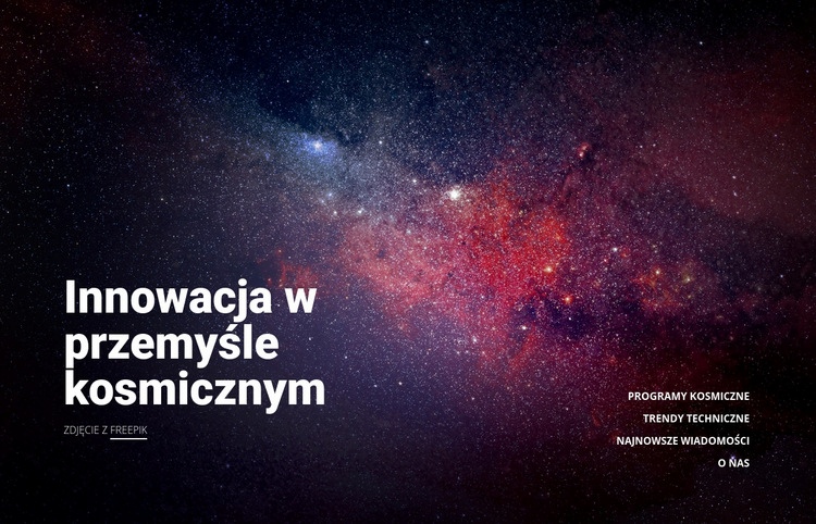 Innowacyjna technologia Szablon