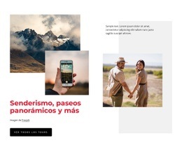 Senderos Panorámicos Para Conducir: Plantilla HTML5 Definitiva