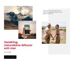 Designmall För Natursköna Körstigar