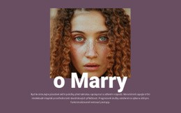 O Módním Fotografovi – Kód Šablony HTML