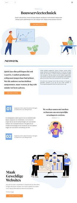 Over Applicatieontwerp: - HTML-Websitesjabloon