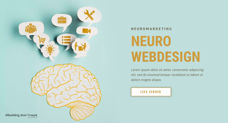Neuro-webdesign WordPress-thema