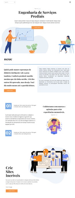 Sobre O Design Do Aplicativo - Construtor De Sites Personalizados