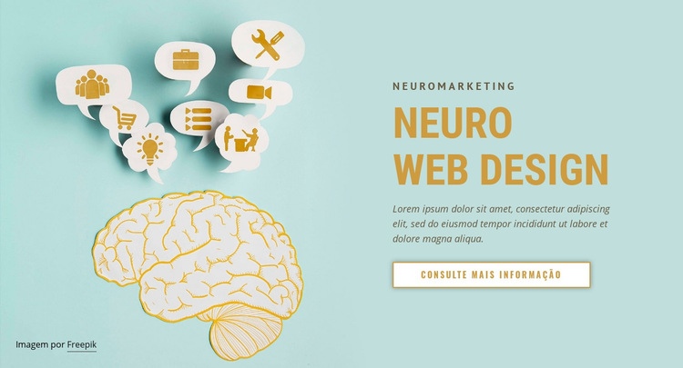 Neuro Web Design Design do site
