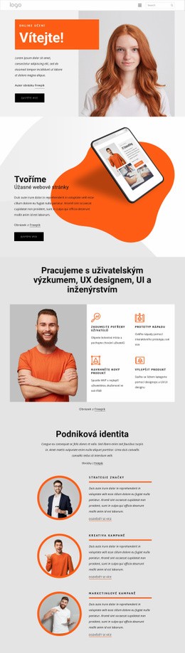 Naší Vášní Je Přivádět Značky K Životu Jednoduchá Šablona HTML CSS