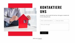 Kontaktieren Sie Unsere Architekten - Benutzerdefinierte HTML5-Vorlage