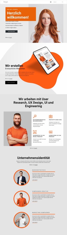 Unsere Leidenschaft Ist Es, Marken Zum Leben Zu Erwecken – Bestes Kostenloses Joomla-Template