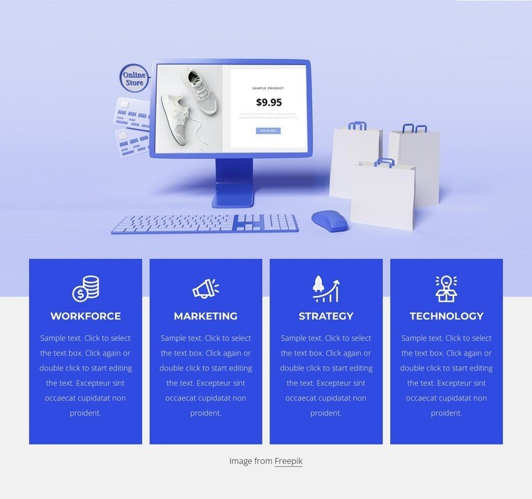 We create best websites Elementor Template Alternative