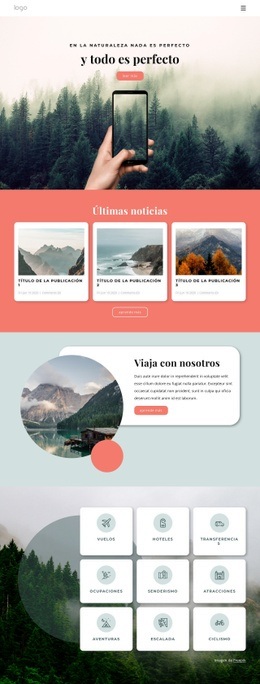 Regalos De Viaje Por La Naturaleza - Create HTML Page Online