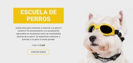 Entrenamiento Positivo Para Perros: Plantilla HTML5 Adaptable