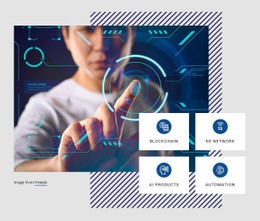Future technology trends - Html Code Example by Nicepage