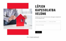 Lépjen Kapcsolatba Építészeinkkel CSS-Sablon