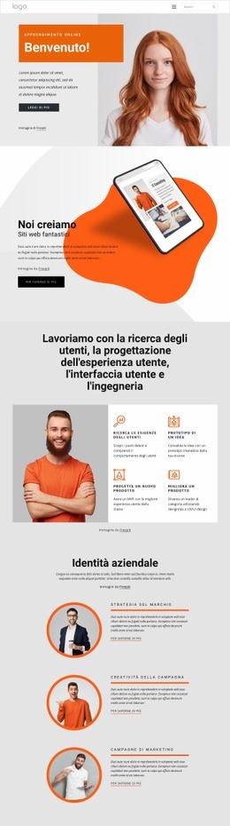 La Nostra Passione È Dare Vita Ai Marchi - Design Moderno Del Sito