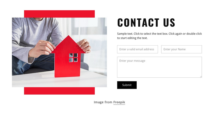 Contact our architects Joomla Template