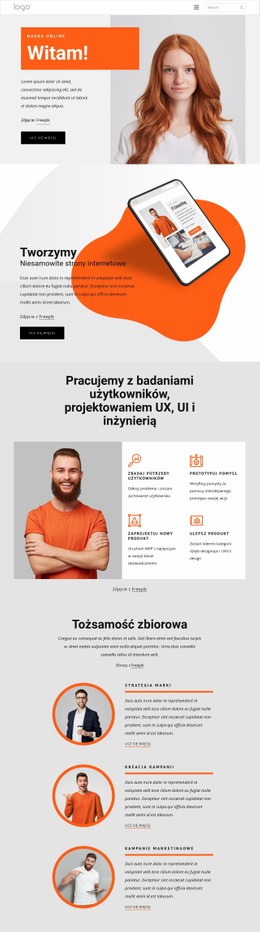 Naszą Pasją Jest Ożywianie Marek - Szablony Projektów Stron Internetowych