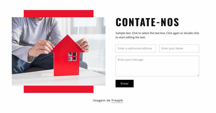 Contate nossos arquitetos Landing Page