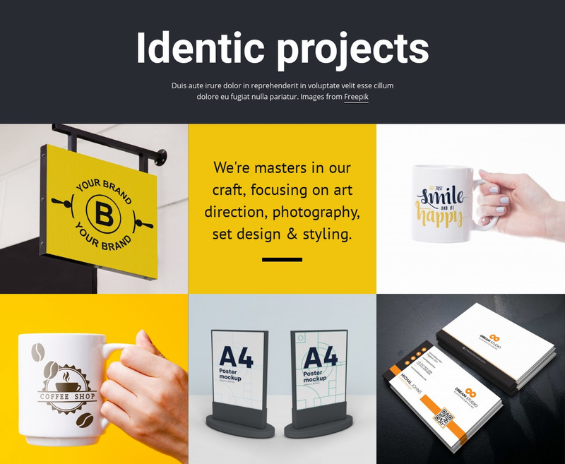 Design project art Web Page Design