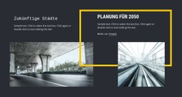 Kostenloses CSS-Layout Für Stadtplanungsarchitektur