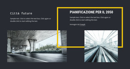 Architettura Urbanistica - Modello Di Pagina Web