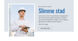 Slimme Stadsarchitectuur - Functionaliteit WordPress-Thema