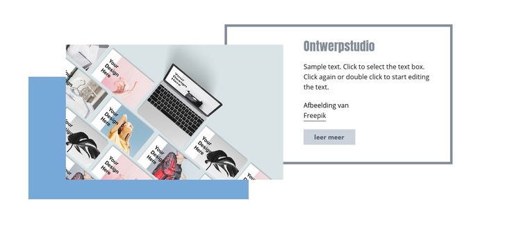 Effectieve zoekcampagnes Website mockup