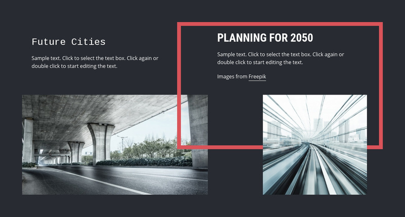  City planning architecture Squarespace Template Alternative