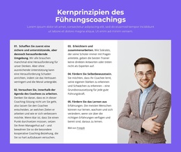 Kernprinzipien Des Führungscoachings – Professionelles WordPress-Theme