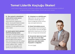 Temel Liderlik Koçluğu Ilkeleri - Profesyonel WordPress Teması